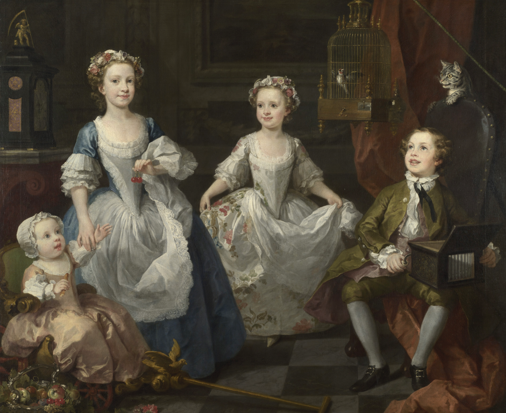 Finding Family William Hogarth, The Graham Children, 1742 © The National Gallery, London
